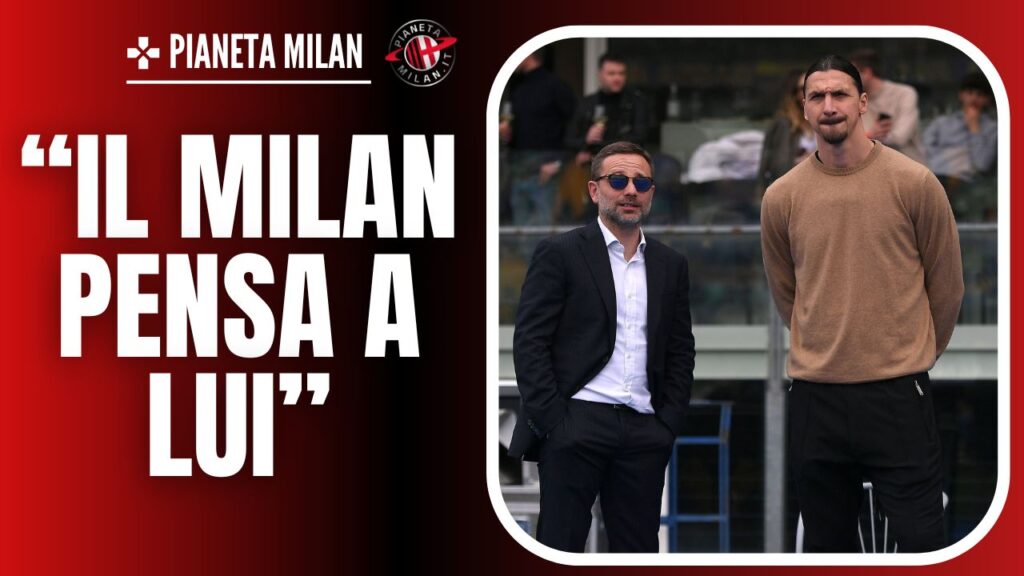 Giorgio Furlani e Zlatan Ibrahimovic 23/03/2024 PianetaMilan.it