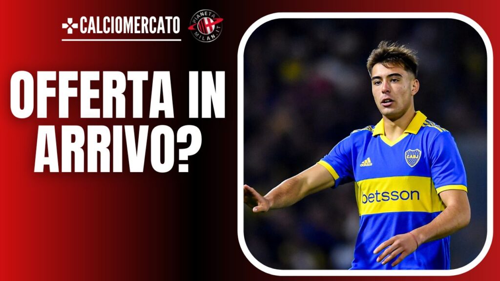Aaron Anselmino Boca Juniors Calciomercato AC Milan