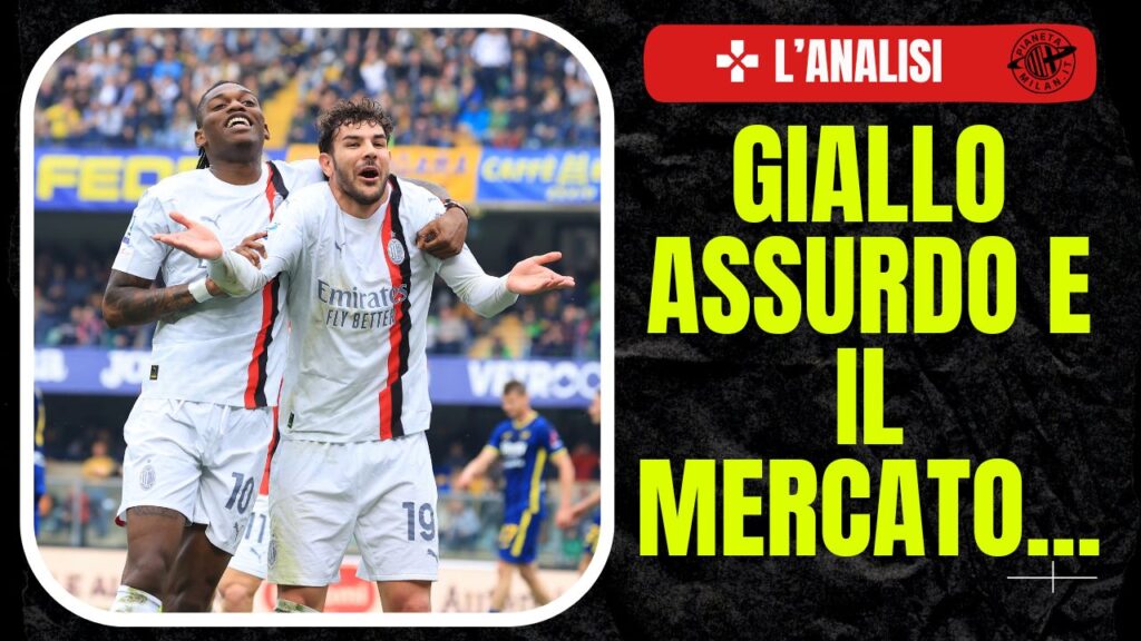 esultanza gol Theo Hernández AC Milan Verona-Milan 1-3 Serie A 2023-2024