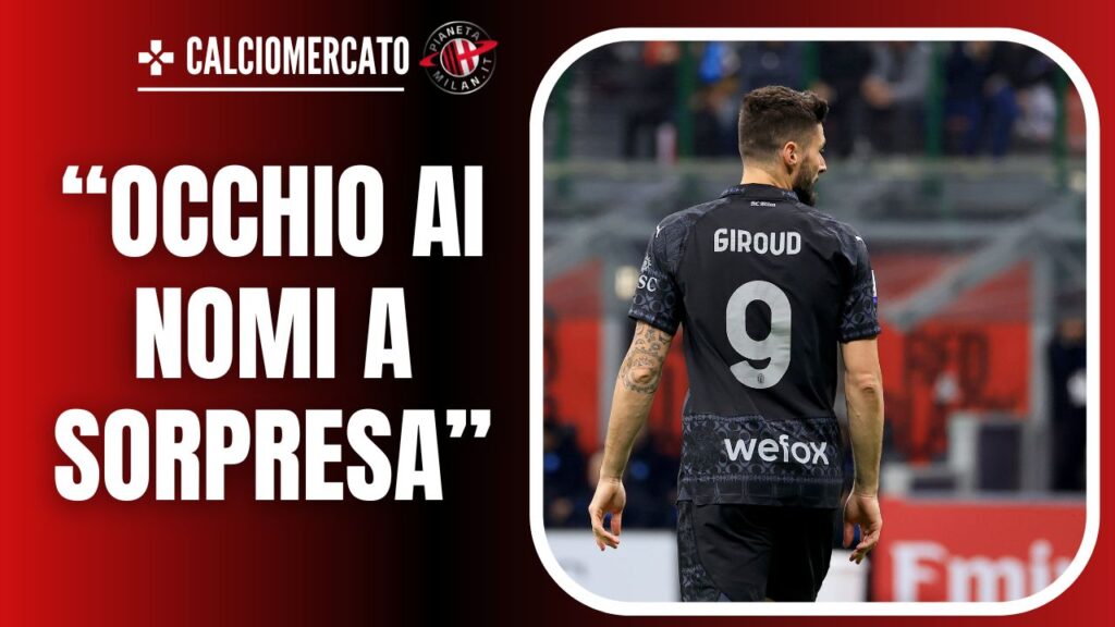 Olivier Giroud - Pellegatti -Calciomercato Milan attaccante