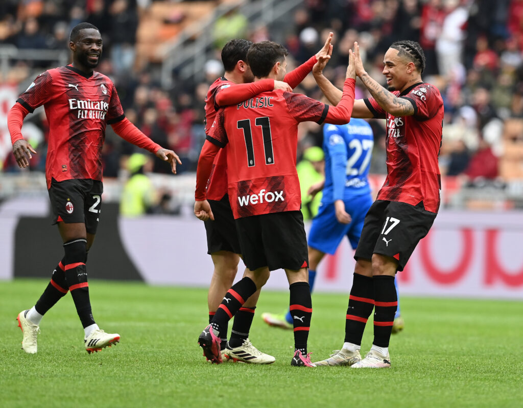 Milan-Empoli, Pulisic, Okafor, Calabria, Tomori