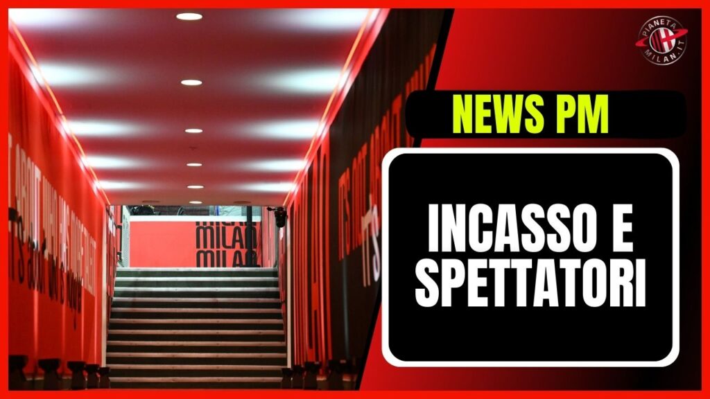 Milan-Slavia Praga Europa League 2023-2024 spettatori incasso San Siro