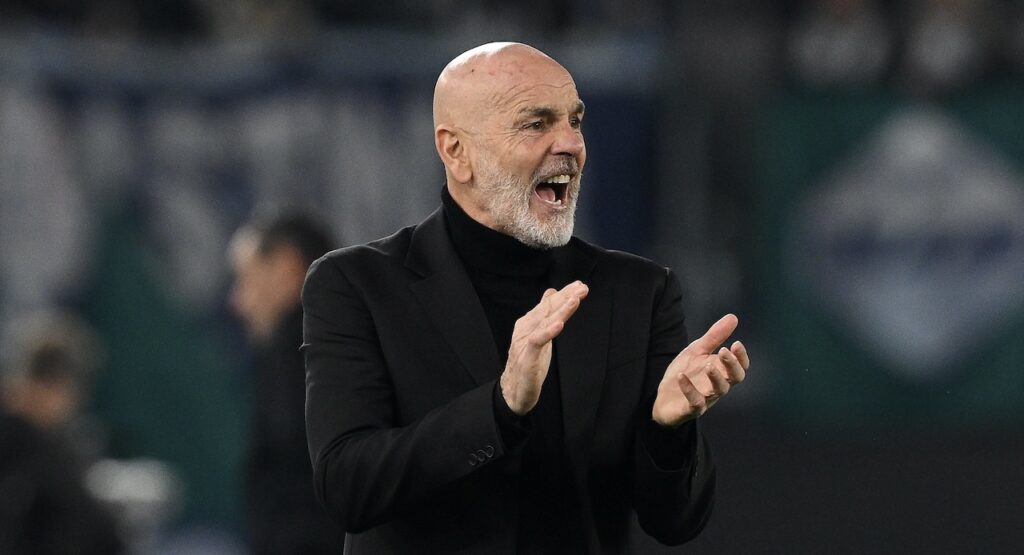 Stefano Pioli AC Milan Lazio-Milan 0-1 Serie A 2023-2024