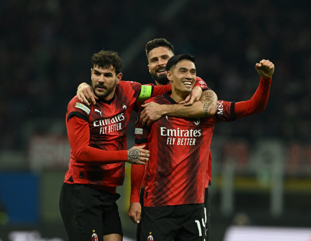 esultanza gol Tijjani Reijnders AC Milan Milan-Slavia Praga 4-2 Europa League 2023-2024