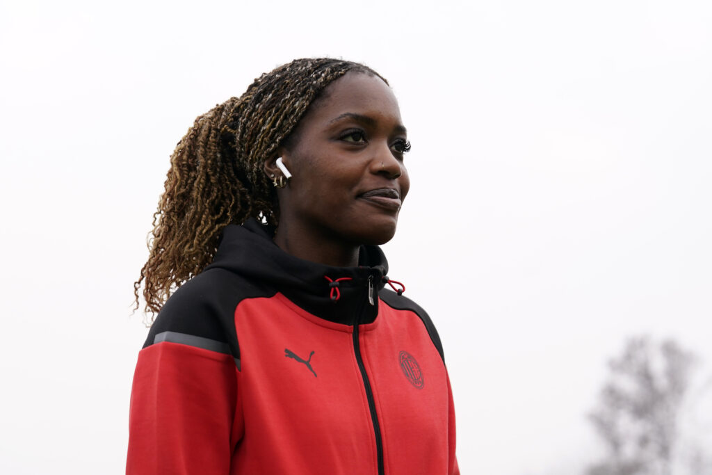 Evelyn Ijeh, obiettivo di calciomercato del Milan Femminile (getty images)