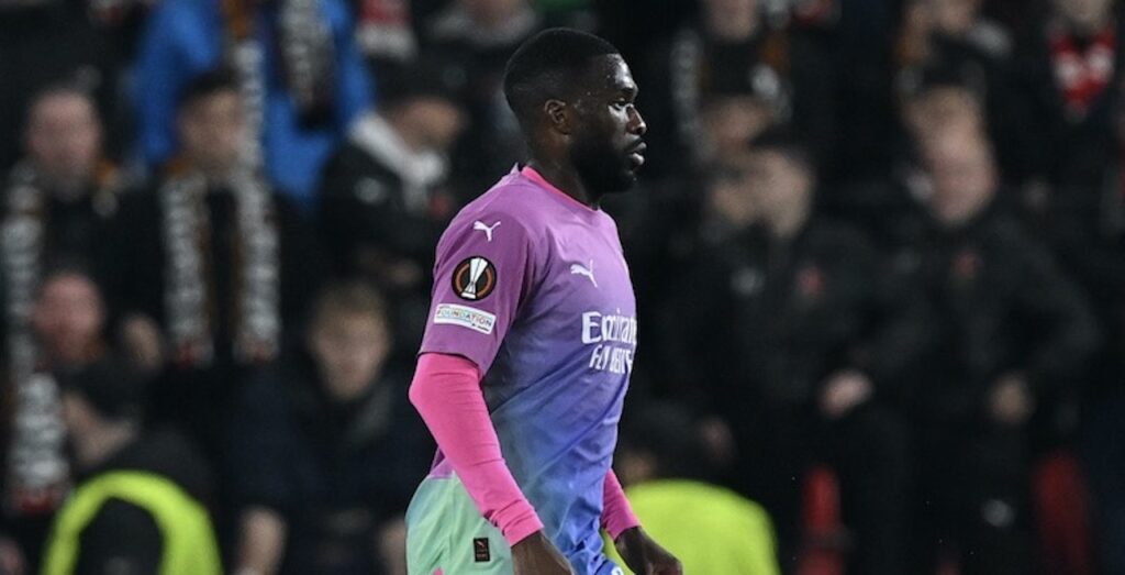 Fikayo Tomori AC Milan Slavia Praga-Milan 1-3 Europa League 2023-2024