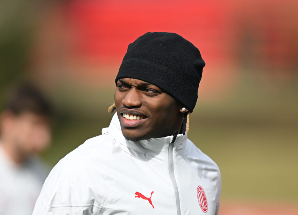 Rafael Leao AC Milan allenamento Milanello