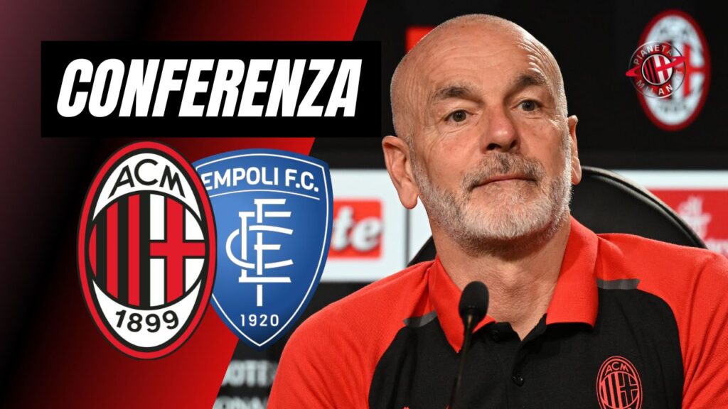 Conferenza Stampa Pioli Milan-Empoli Serie A 2023-2024