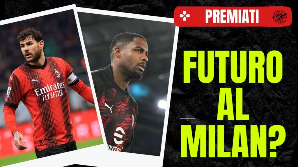 Theo Hernandez e Mike Maignan Atalanta-Milan 3-2 Serie A 2023-2024