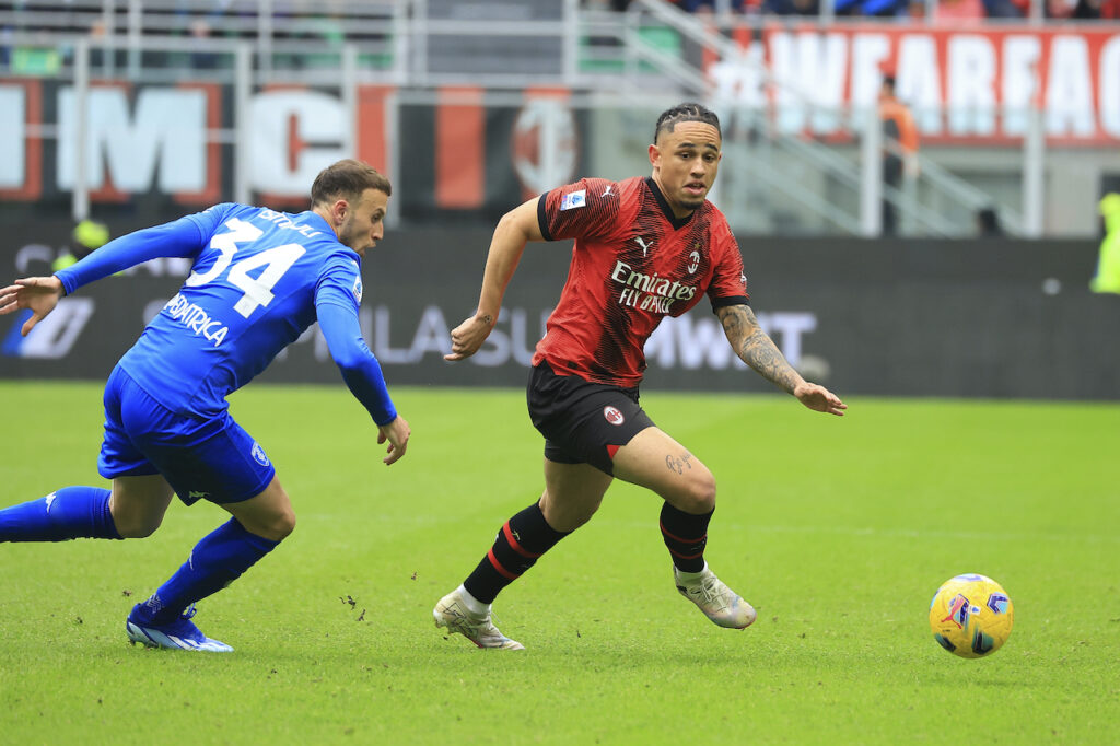 Noah Okafor AC Milan Milan-Empoli 1-0 Serie A 2023-2024