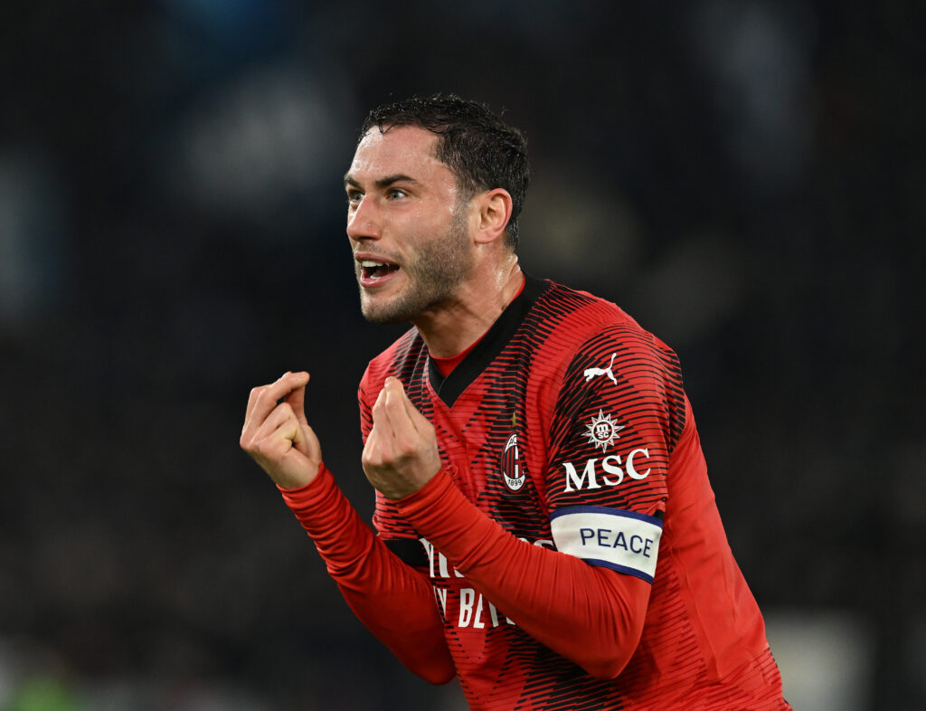 Davide Calabria AC Milan Lazio-Milan 0-1 Serie A 2023-2024