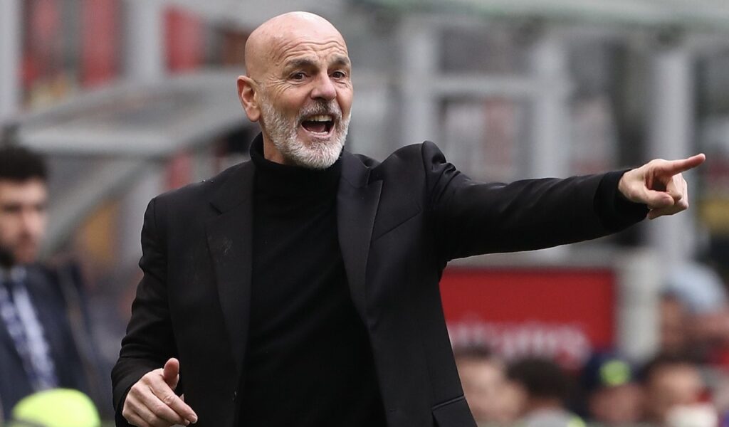 Stefano Pioli AC Milan Milan-Empoli 1-0 Serie A 2023-2024