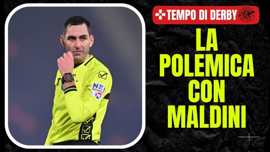Andrea Colombo, arbitro del derby fra Milan e Inter 17/04/2024 PianetaMilan.it