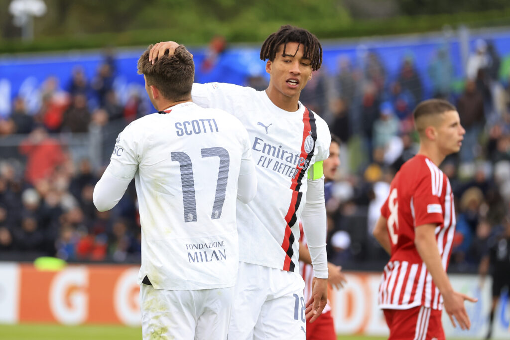 Zeroli Youth League 2023-24 Olympiacos vs Milan AC Milan Newsos vs Milan Primavera, gara valida per la finale della Youth League 2023-24 | AC Milan News (Getty Images)