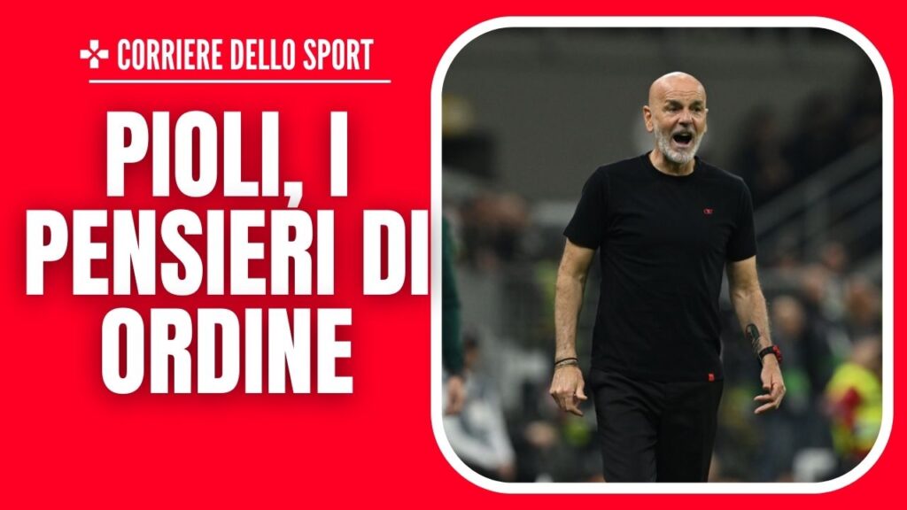 Stefano Pioli AC Milan Milan-Roma 0-1 Europa League 2023-2024