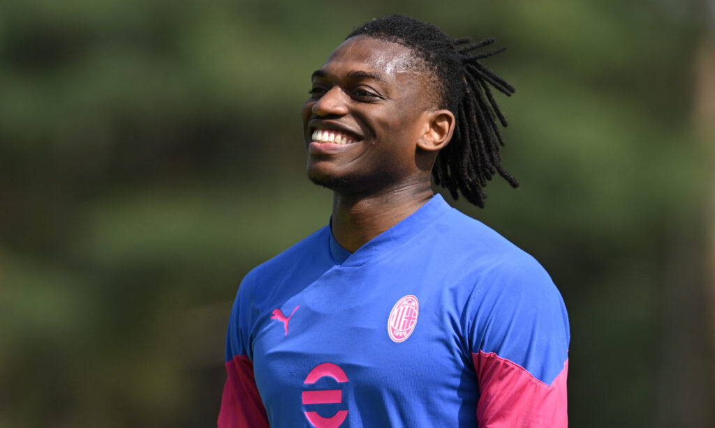 Rafael Leao AC Milan allenamento Milanello
