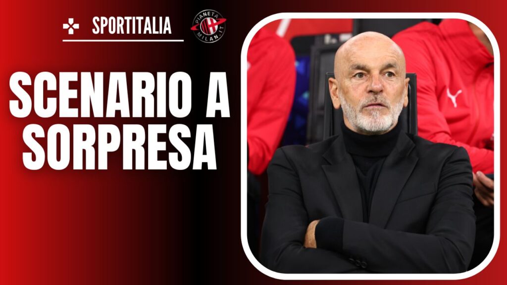 Stefano Pioli Allenatore AC Milan Juventus-Milan 0-0 Serie A 2023-2024