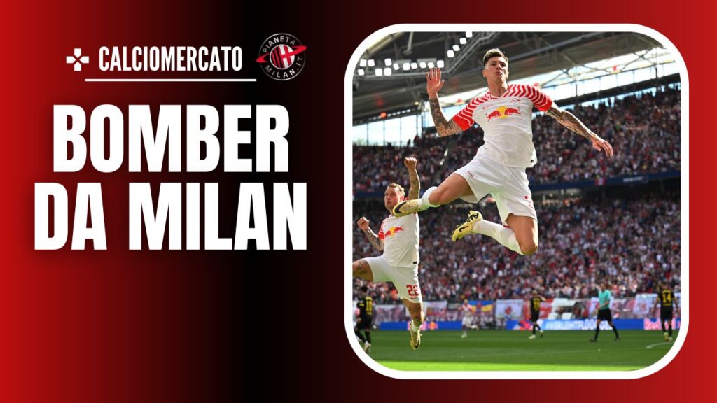 Benjamin Sesko RB Lipsia Calciomercato AC Milan