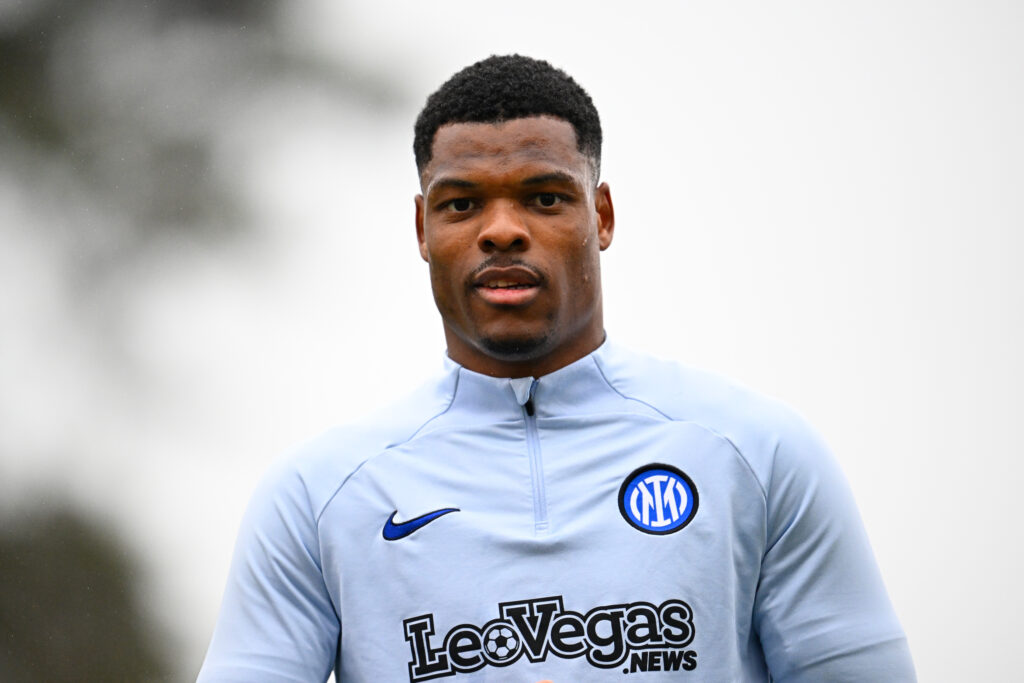 Denzel Dumfries, giocatore dell'Inter