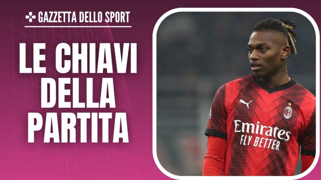 Rafael Leao AC Milan Milan-Roma 3-1 Serie A 2023-2024