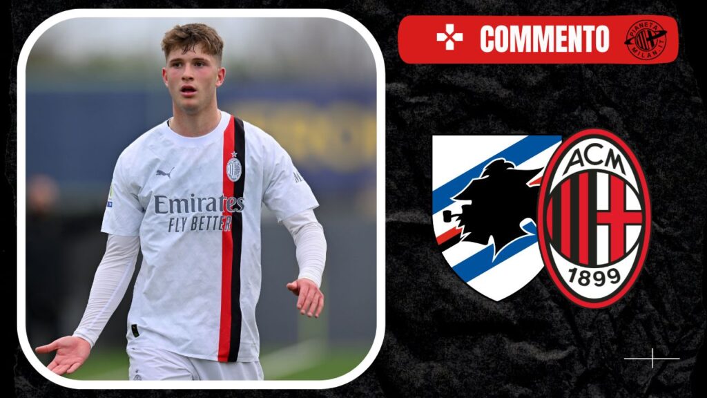 Sampdoria-Milan - primavera 1 - Filippo Scotti