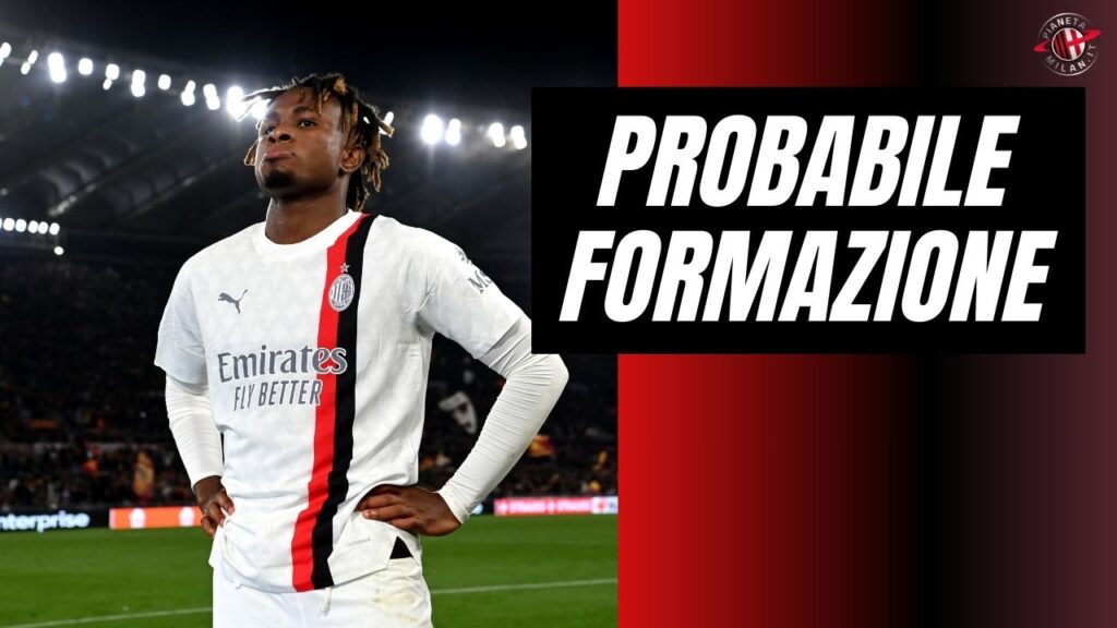 Probabile formazione rossonera derby Milan-Inter