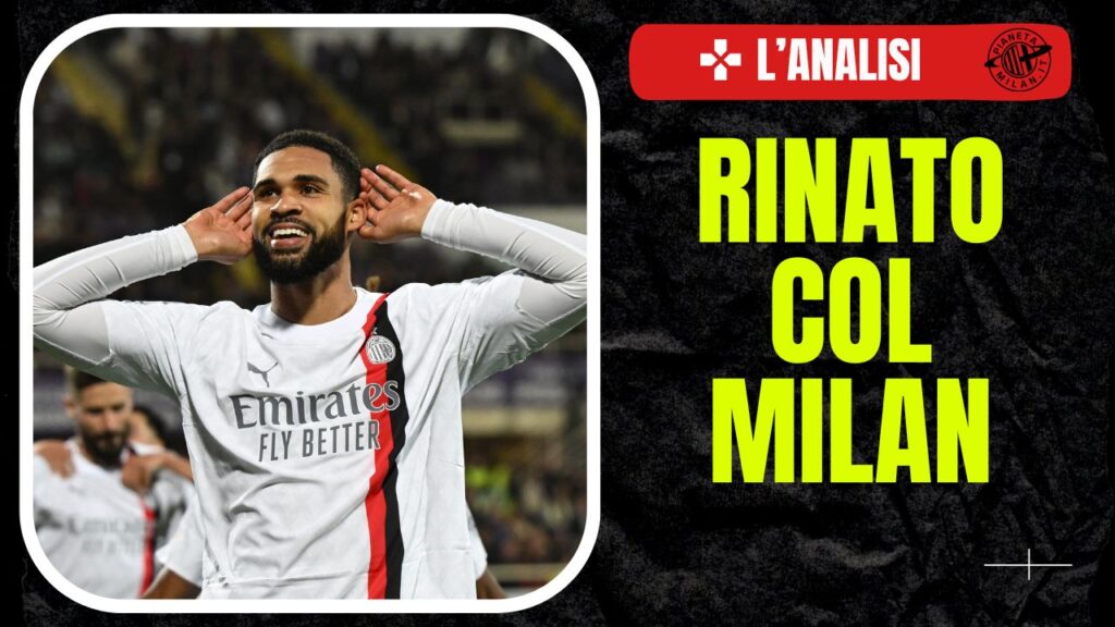 Ruben Loftus-Cheek AC Milan Milan-Fiorentina 1-0 Serie A 2023-2024