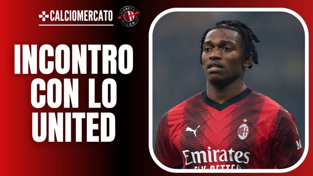 Rafael Leao AC Milan Juventus-Milan 0-0 Serie A 2023-2024 Manchester United