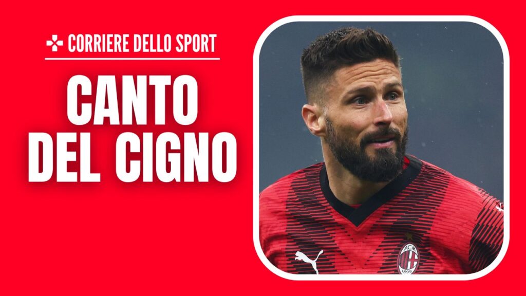 Juventus-Milan Serie A 2023-2024 Olivier Giroud