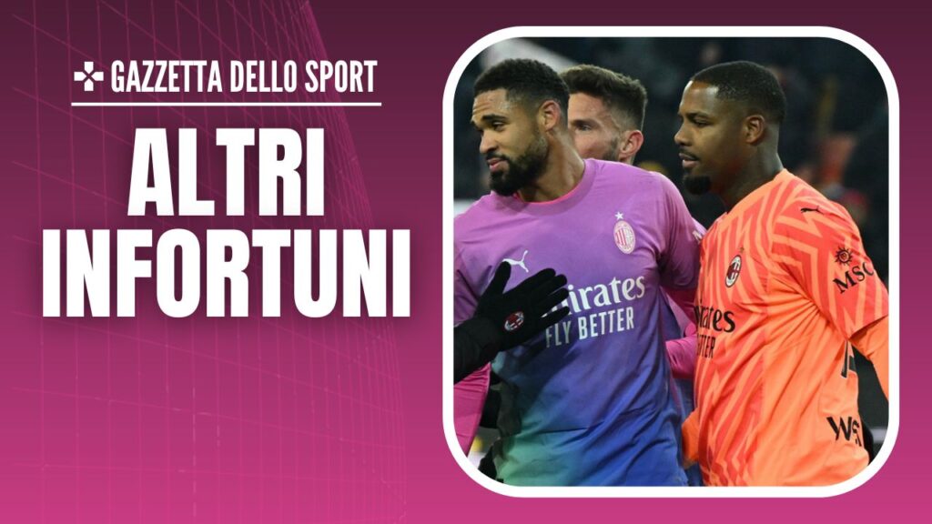 AC Milan infortuni Maignan Loftus-Cheek