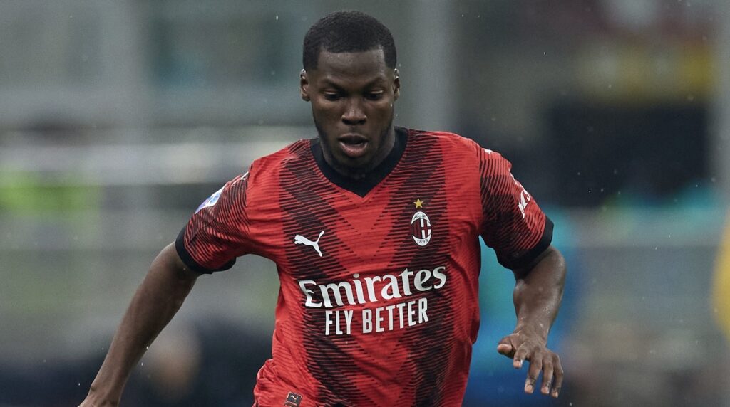 Yunus Musah AC Milan derby Milan-Inter 1-2 Serie A 2023-2024