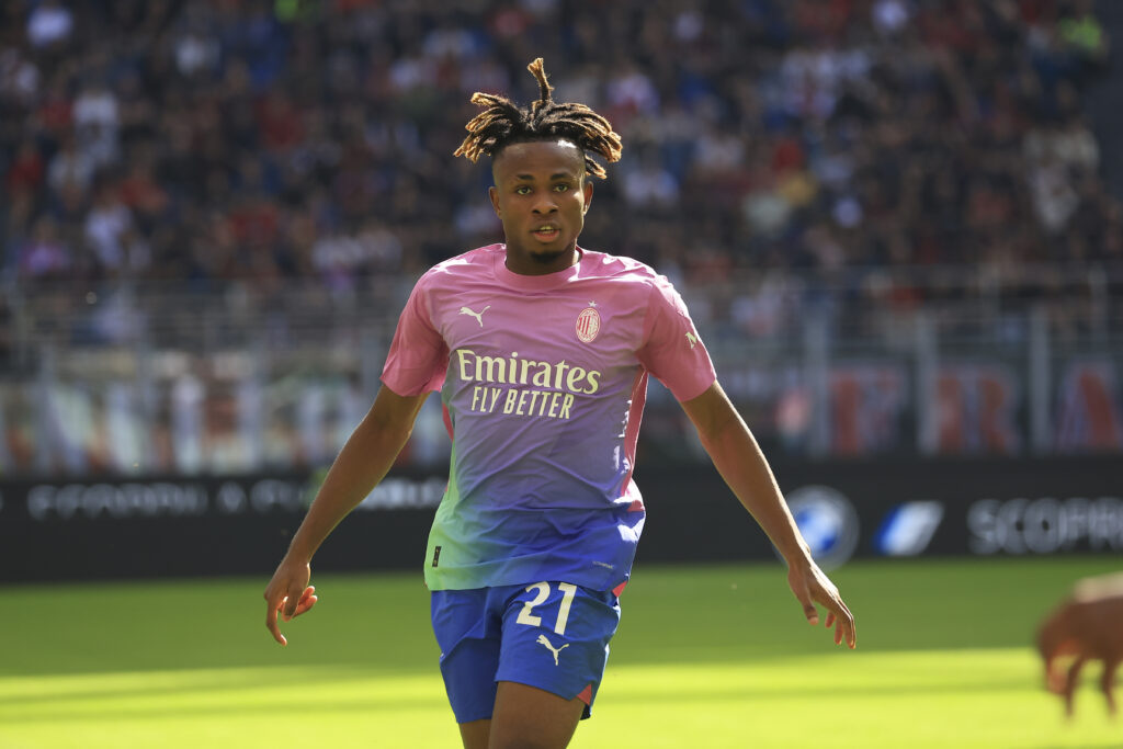 Samuel Chukwueze AC Milan Milan-Lecce 3-0 Serie A 2023-2024