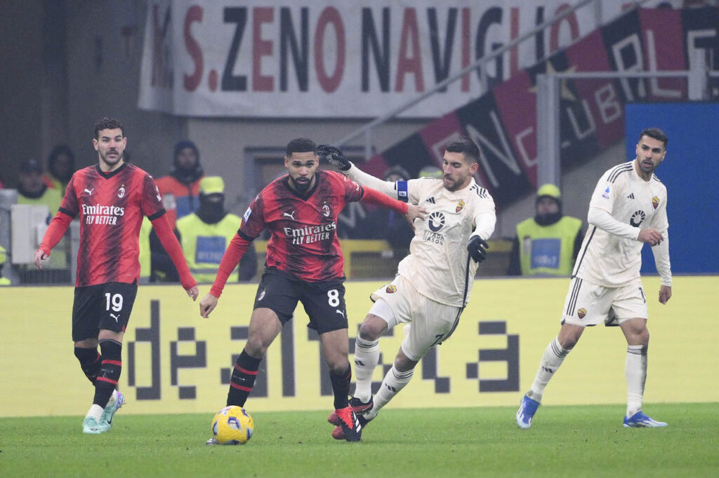 Ruben Loftus-Cheek AC Milan Milan-Roma 3-1 Serie A 2023-2024