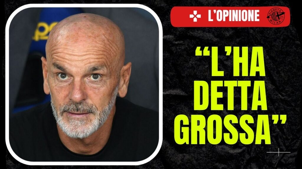 Stefano Pioli AC Milan Roma-Milan 1-2 Serie A 2023-2024