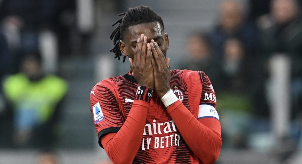 Rafael Leao AC Milan Juventus-Milan 0-0 Serie A 2023-2024