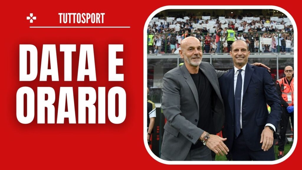Pioli Allegri Milan-Juventus 2-0 Serie A 2022-2023