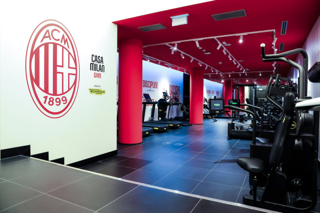 Casa Milan Gym AC Milan Technogym