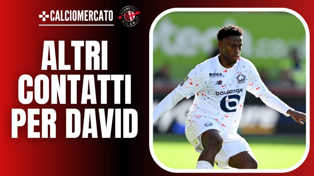 Jonathan David Lille Calciomercato AC Milan
