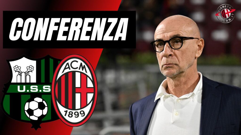 Conferenza stampa Ballardini Sassuolo-Milan Serie A 2023-2024