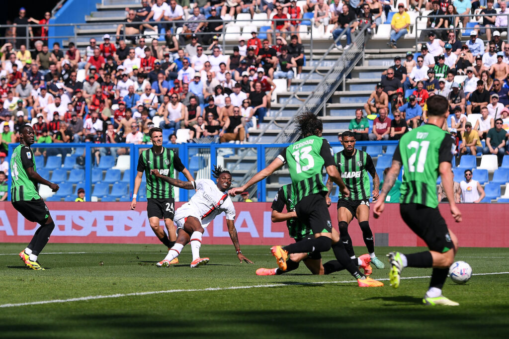 gol Rafael Leao AC Milan Sassuolo-Milan 3-3 Serie A 2023-2024