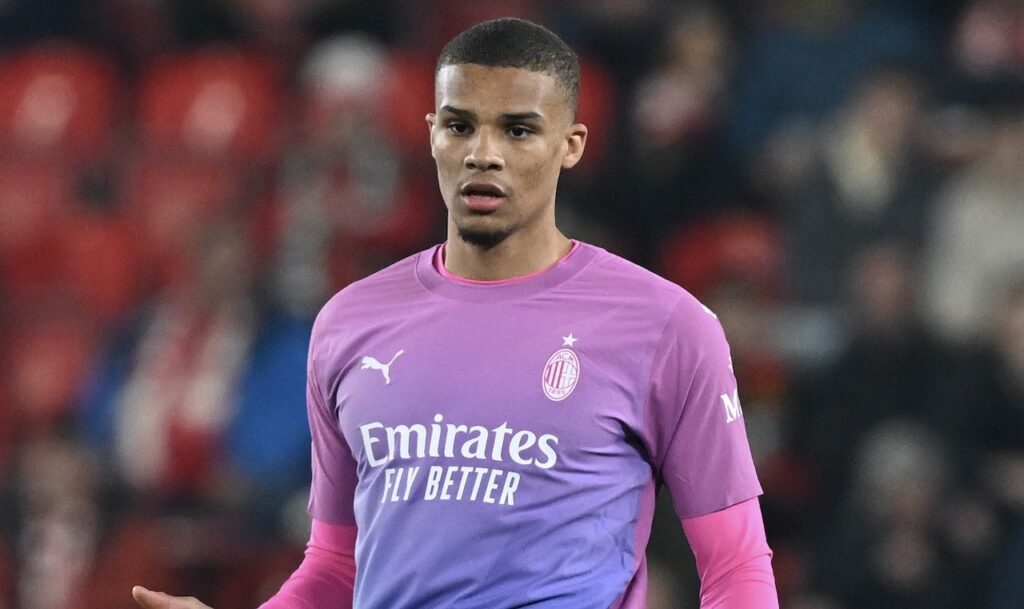 Malick Thiaw AC Milan Slavia Praga-Milan 1-3 Europa League 2023-2024