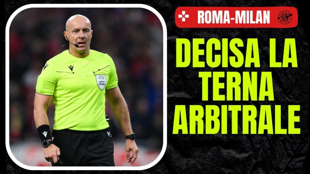 Szymon Marciniak Roma-Milan Europa League 2023-24