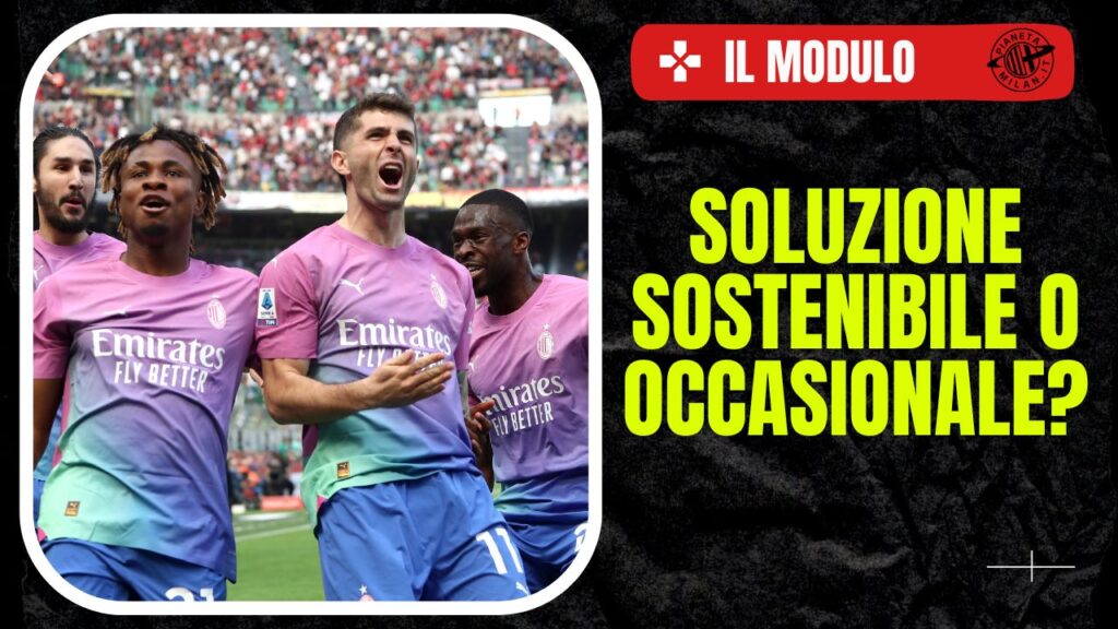 Christian Pulisic e Samuel Chukwueze, giocatori del Milan 07/04/2024 PianetaMilan.it