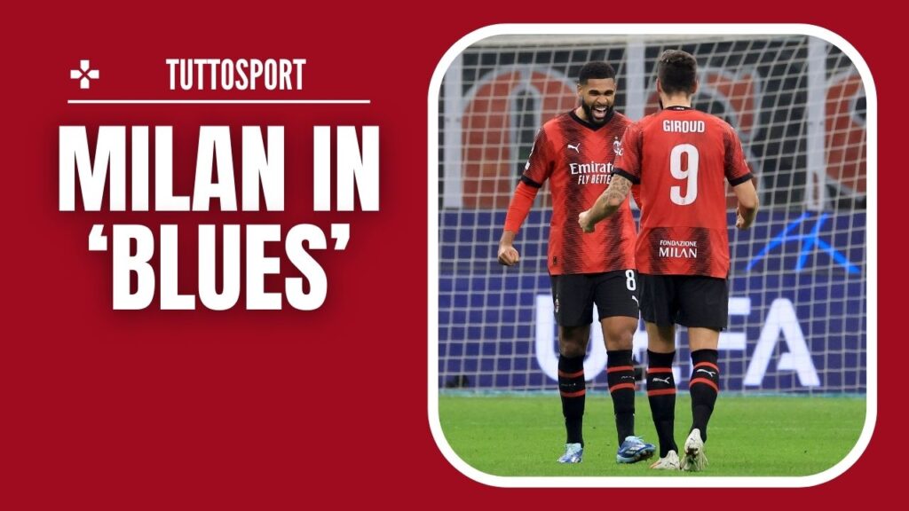 Milan-Roma Europa League 2023-2024 Loftus-Cheek Pulisic Giroud Pulisic