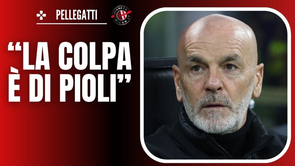 Stefano Pioli AC Milan Roma-Milan 2-1 Europa League 2023-2024