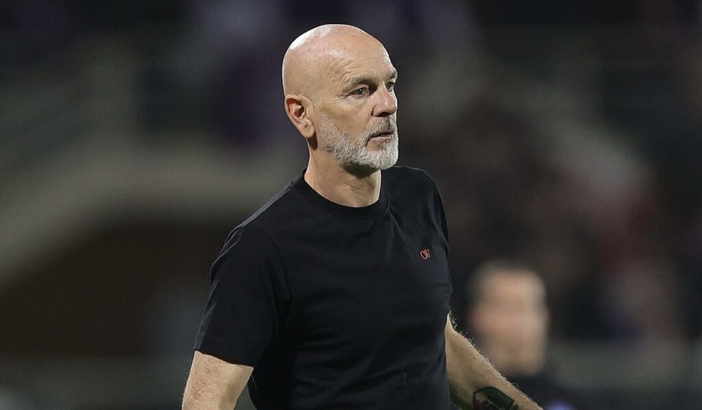 Stefano Pioli AC Milan Fiorentina-Milan 1-2 Serie A 2023-2024