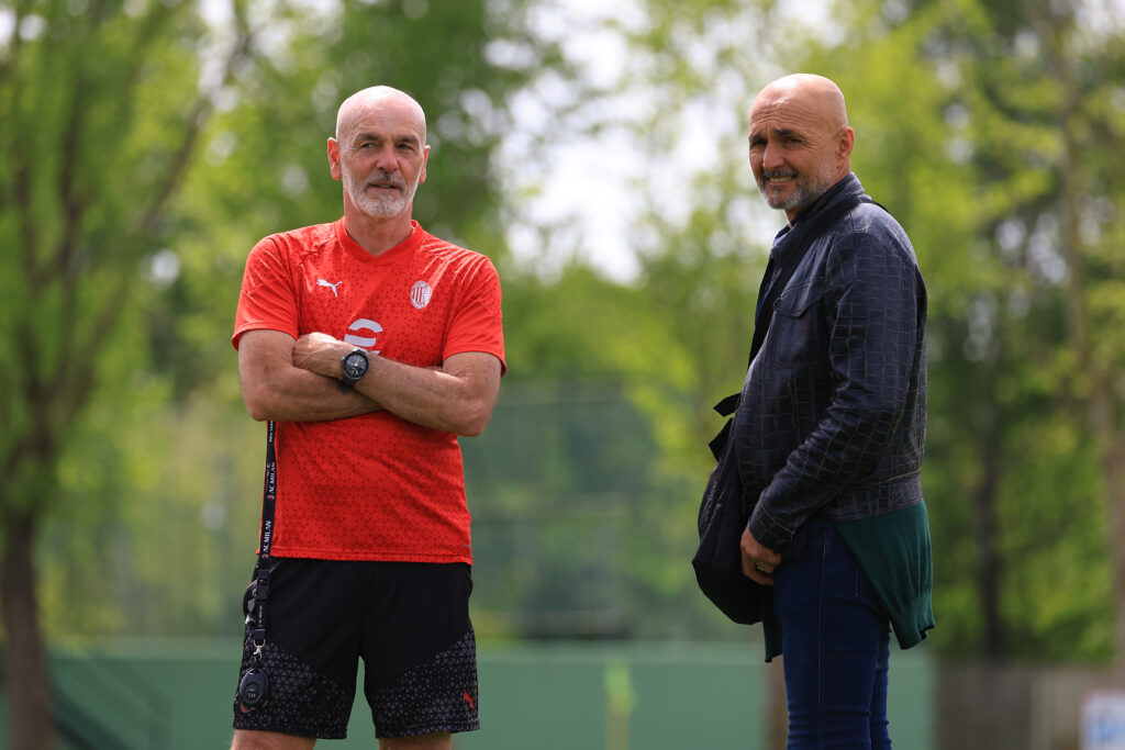 Pioli Spalletti Napoli-Milan 0-4 Serie A 2022-2023
