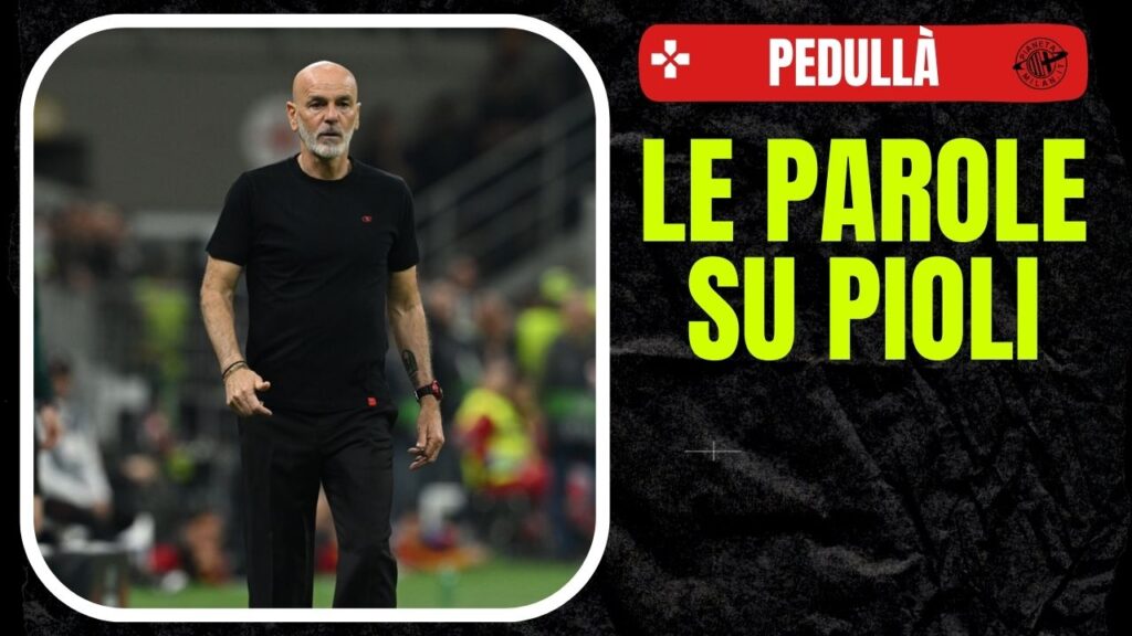 Stefano Pioli AC Milan Milan-Roma 0-1 Europa League 2023-2024