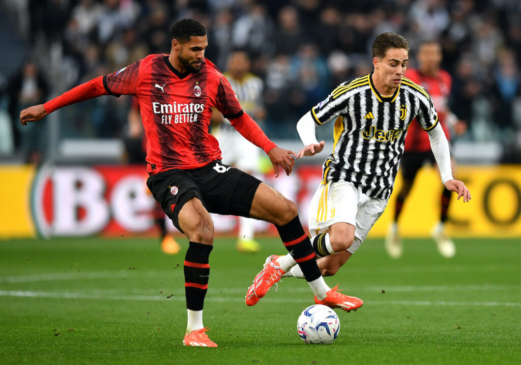 Ruben Loftus-Cheek AC Milan Juventus-Milan 0-0 Serie A 2023-2024