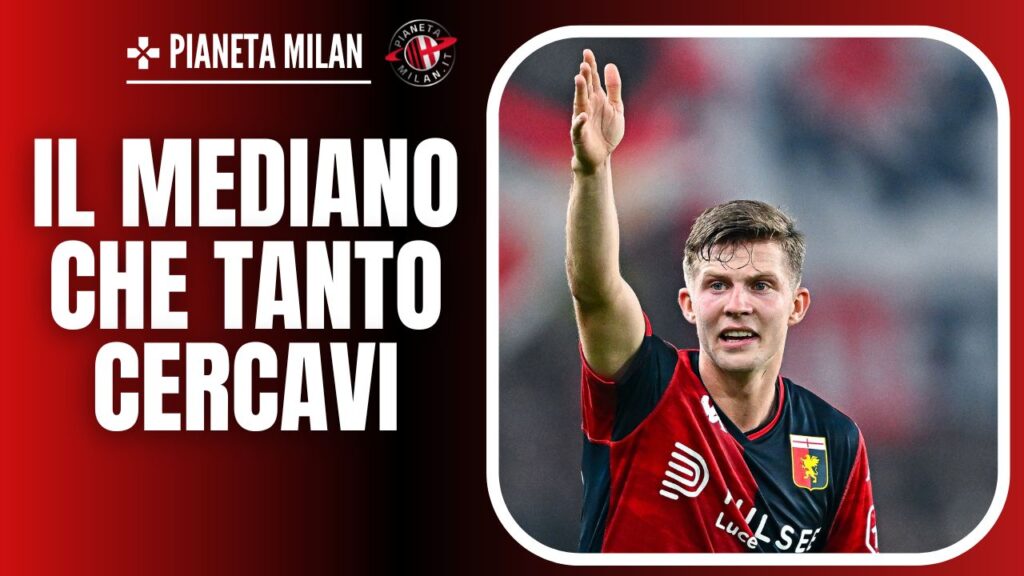 Morten Frendrup, giocatore del Genoa 30/04/2024 PianetaMilan.it